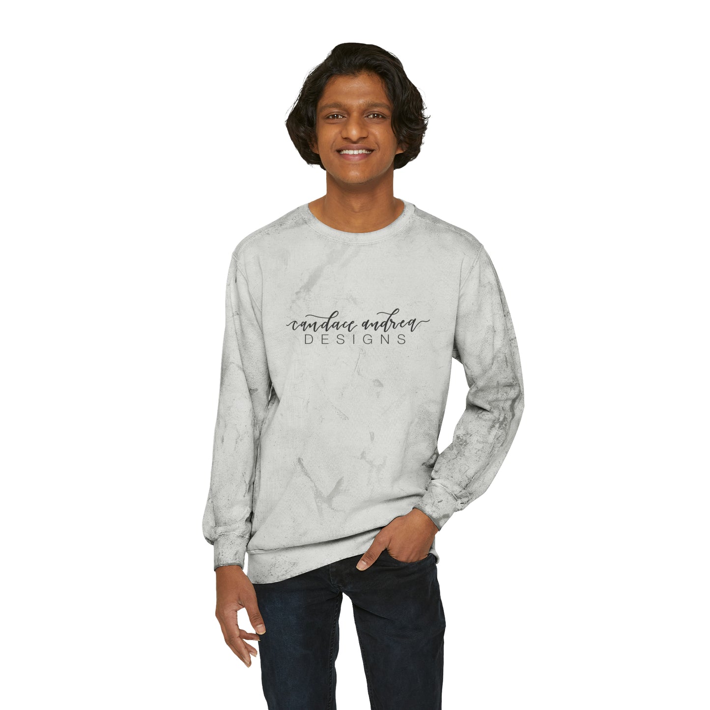 Candace Andrea Designs - Unisex Color Blast Crewneck Sweatshirt